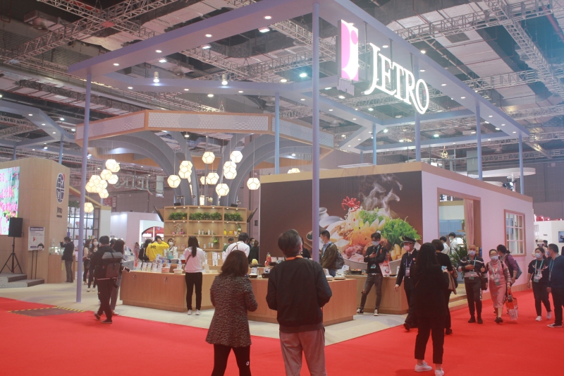 第五屆進(jìn)口博覽會(huì)現(xiàn)場(chǎng)照片